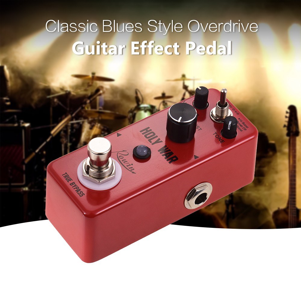 Rowin HOLY WAR: Heavy Metal Analog Distortion Guitar Pedal