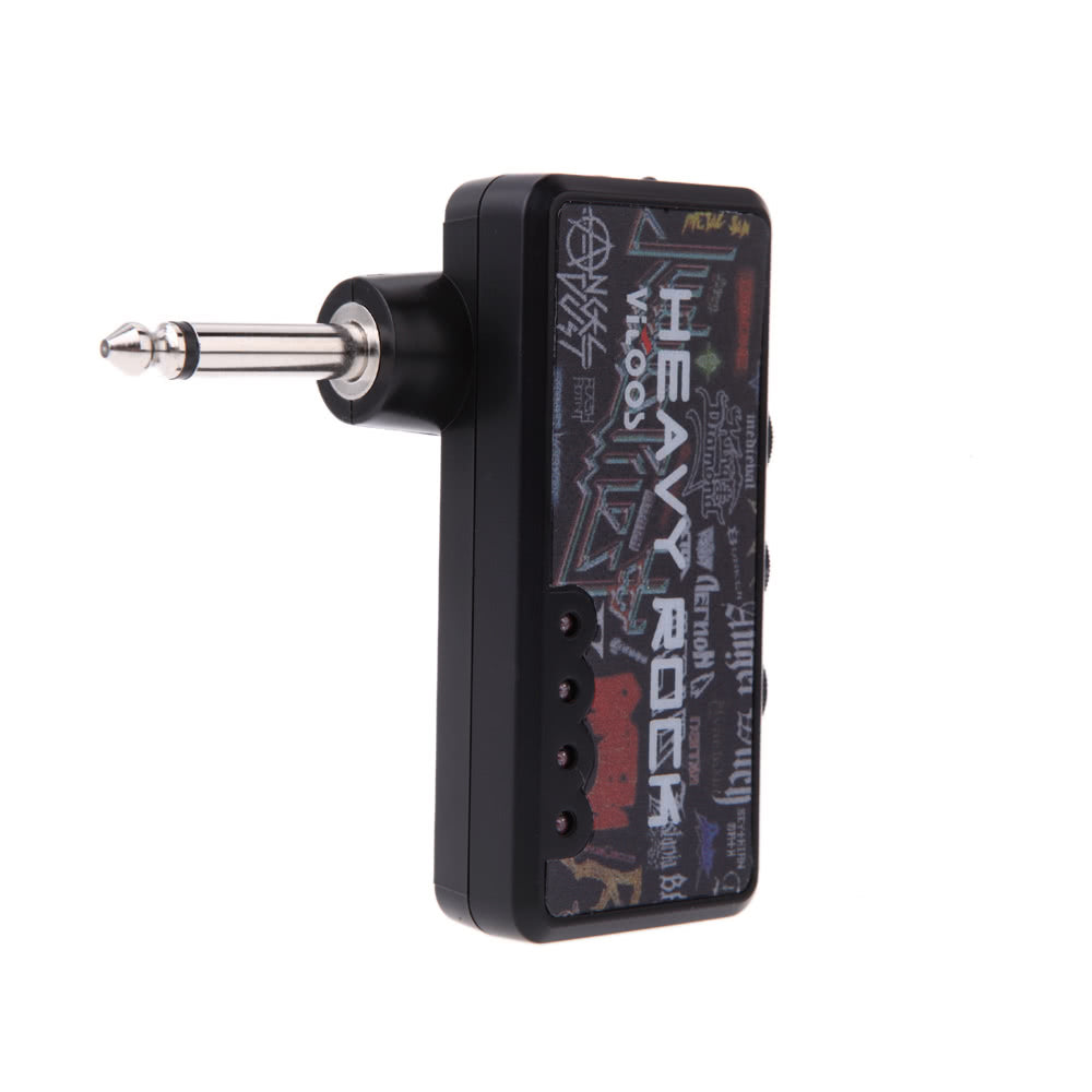 Vitoos Heavy Rock Mini Headphone Amp for Electric Guitar - Compact & Portable Amplifier