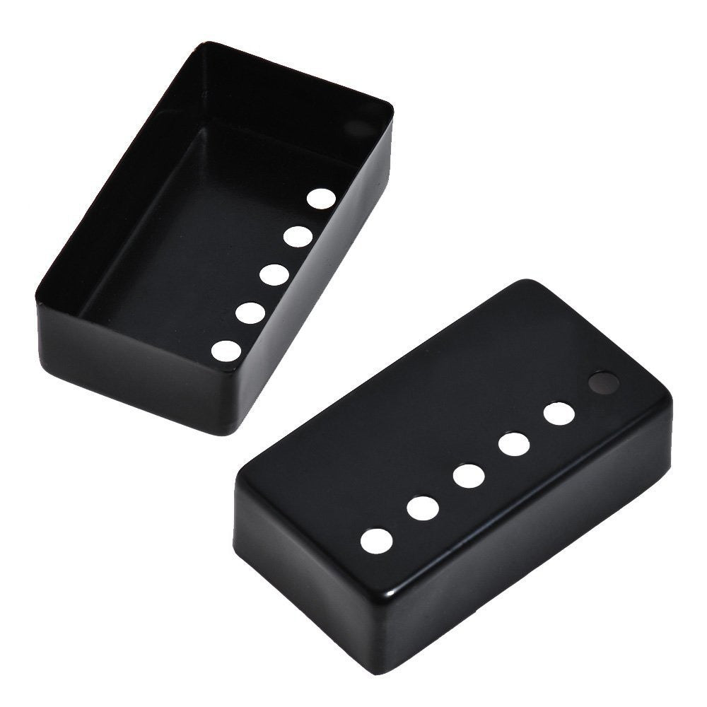 Humbucker Guitar Pickup Covers Set - Metal, 50mm & 52mm Spacing, LP Electric Guitar Neck