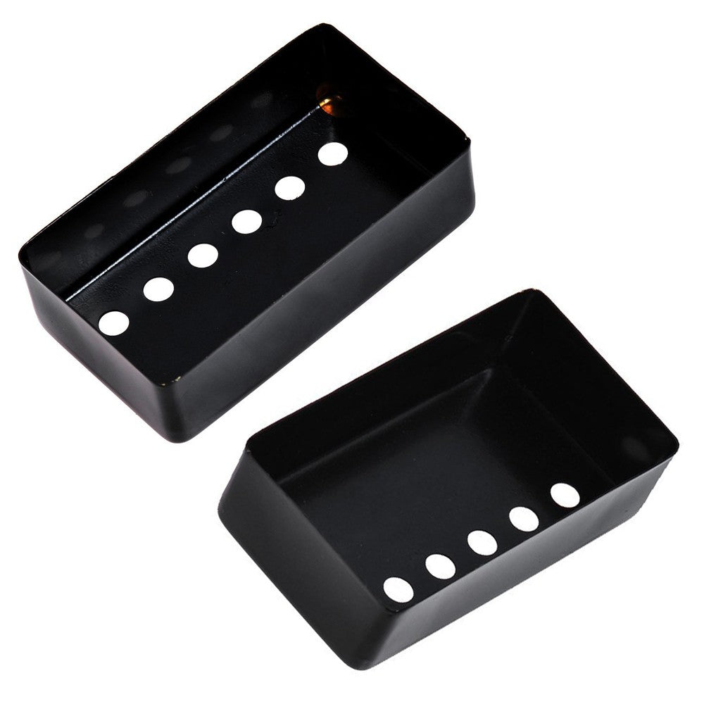 Humbucker Guitar Pickup Covers Set - Metal, 50mm & 52mm Spacing, LP Electric Guitar Neck