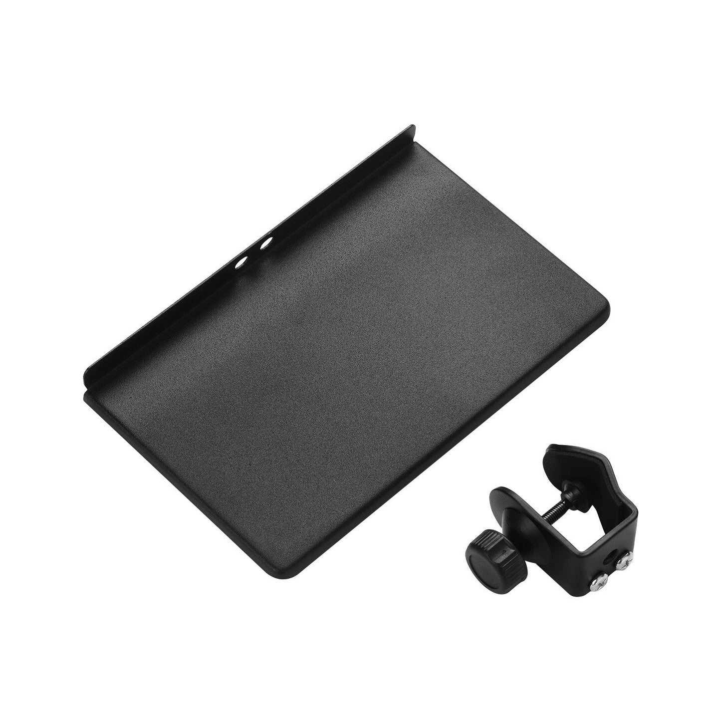 Adjustable Clamp-On Tray for Microphone Stand