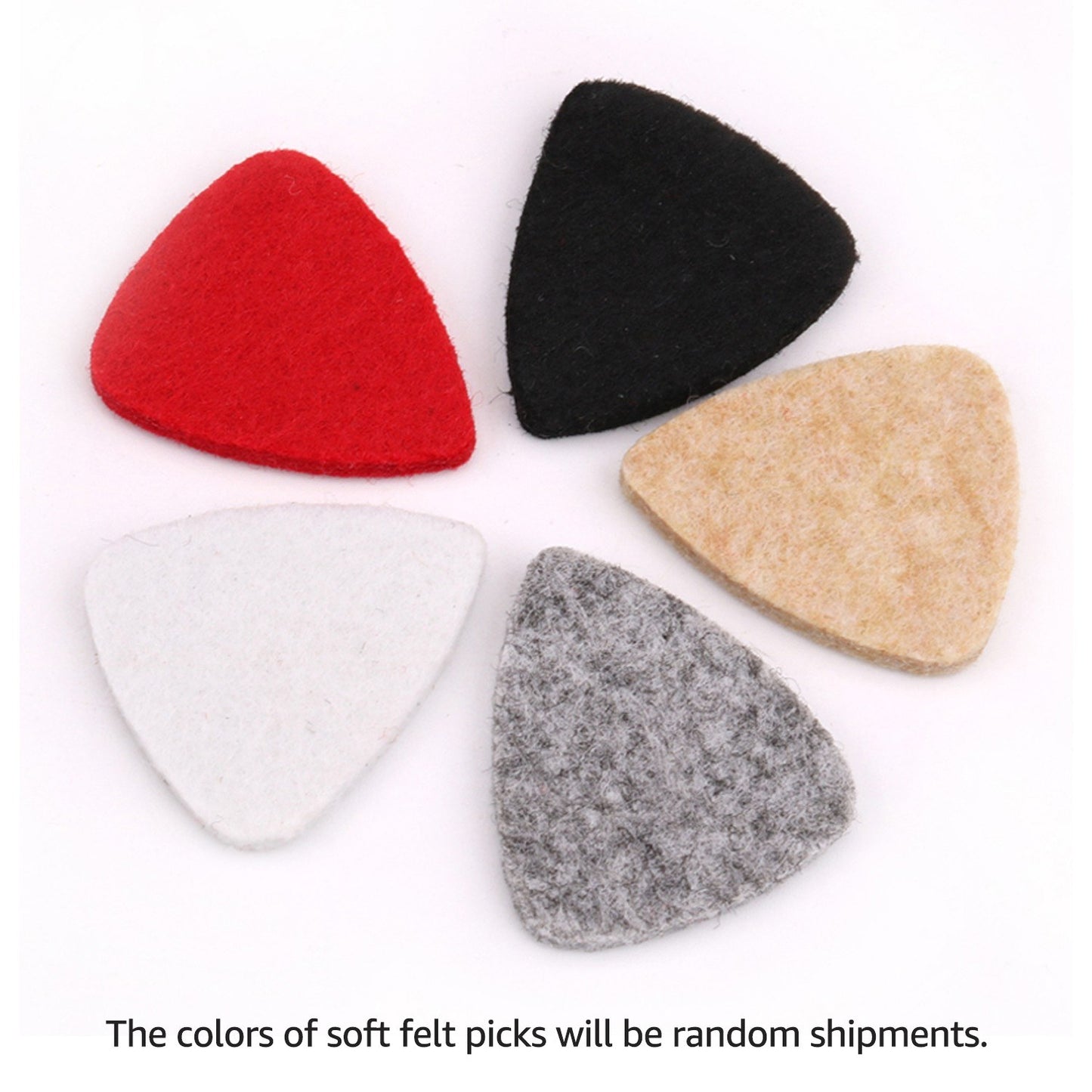 Complete Ukulele & Guitar Toolkit: 10 Felt Picks (Random Colors), 3 String Sets, Clip-on Capo, String Winder for 21-26 Inch Instruments