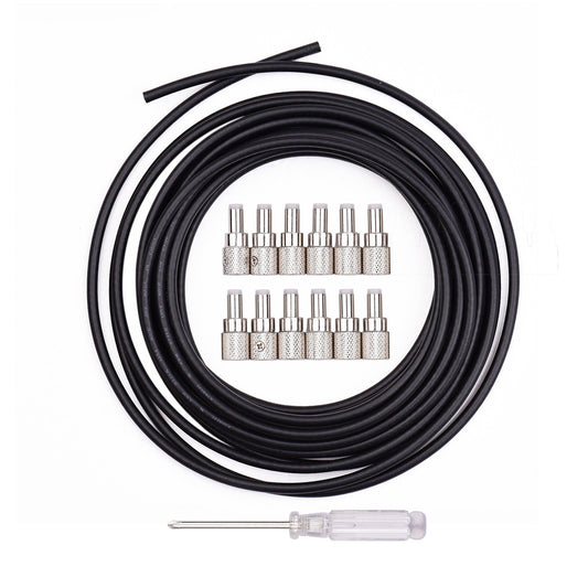 DIY Guitar Pedal Board Solderless DC Cable Kit - Custom Length Compact Cables