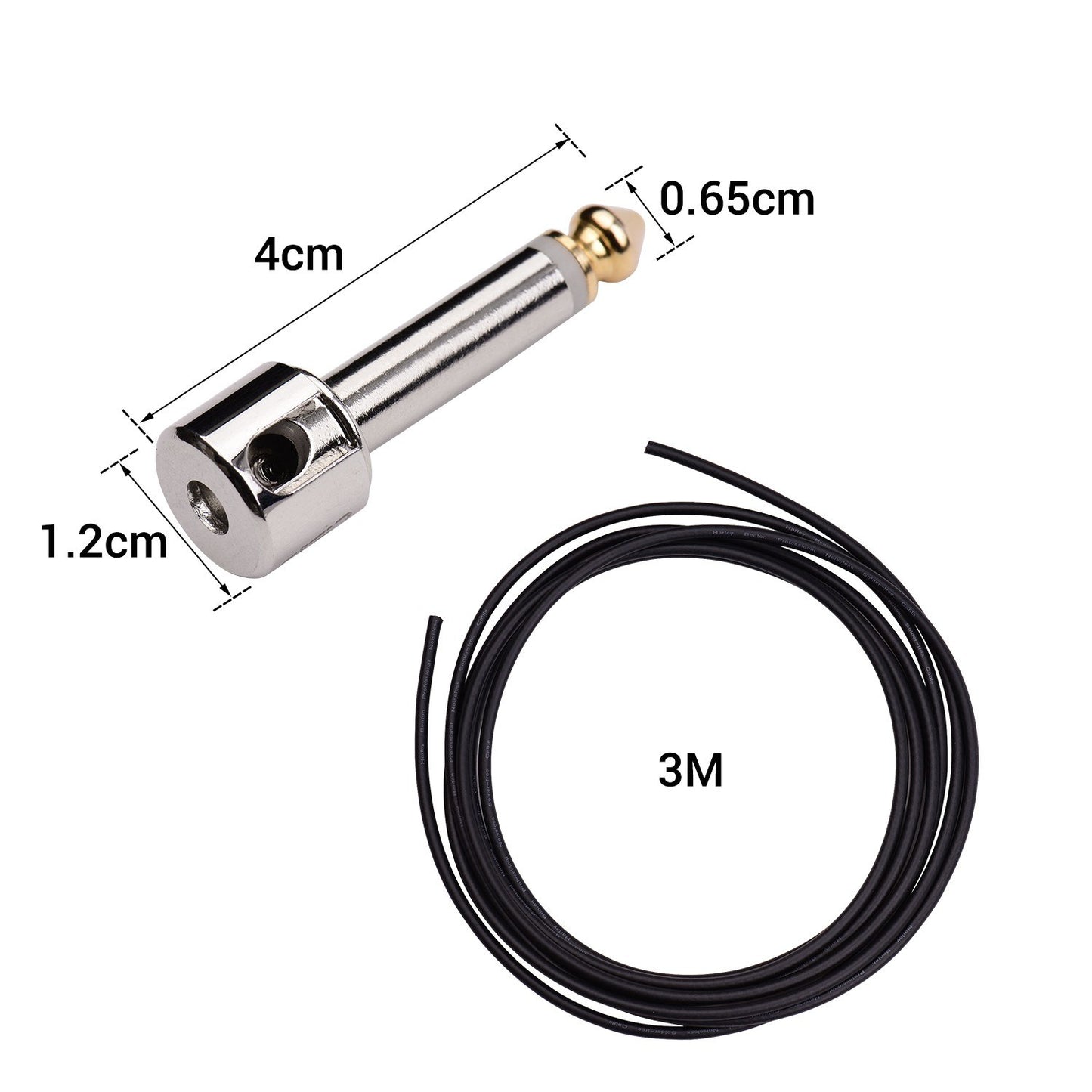 POK-02 DIY Solderless Patch Cable Kit for Guitar Pedal Boards