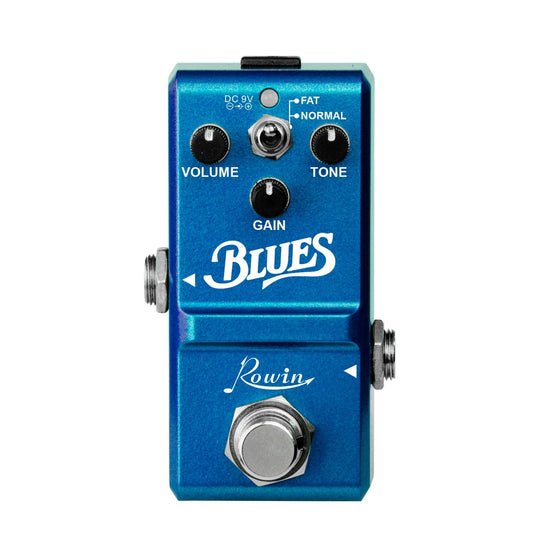 Rowin LN-321 Blues Overdrive Guitar Pedal with Wide Frequency Response