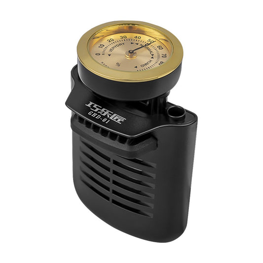 Portable Universal Guitar Humidifier & Hygrometer for All Acoustic Guitars (ABS+Metal)