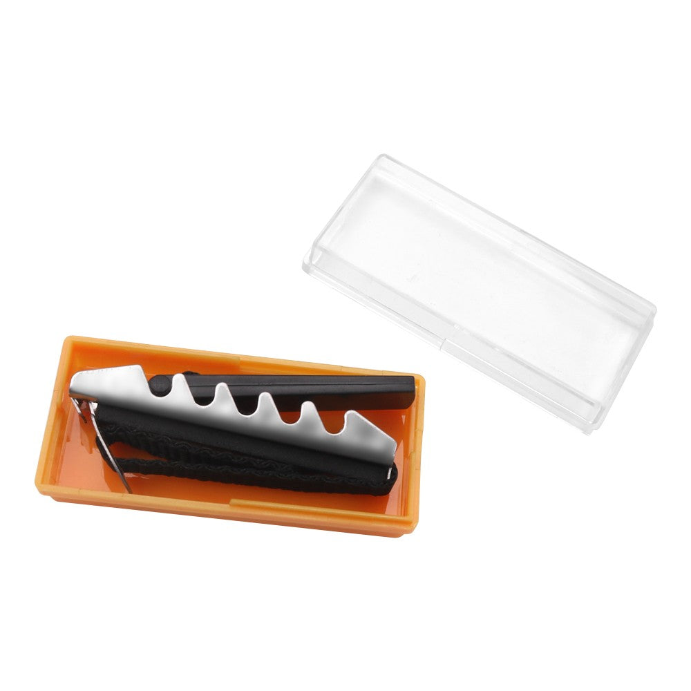 Aluminum Alloy Guitar Capo with Toothed Buckle for Acoustic, Electric, Classical Guitar & Bass