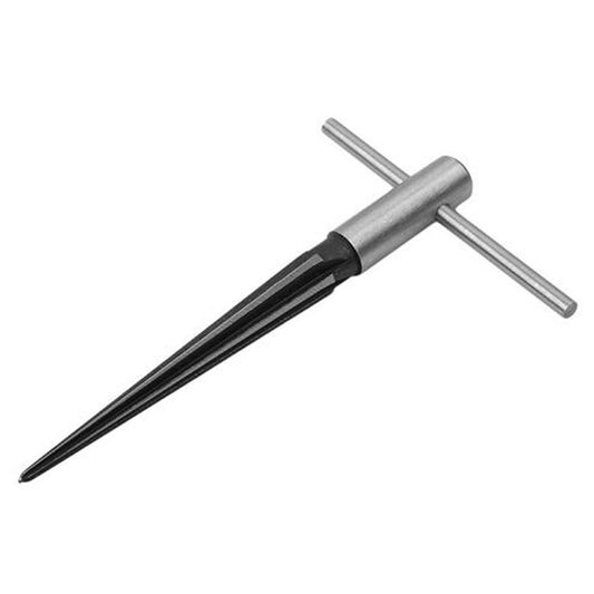 T-Handle 6-Flute Tapered Bridge Pin Hole Reamer for Acoustic Guitars Woodworking