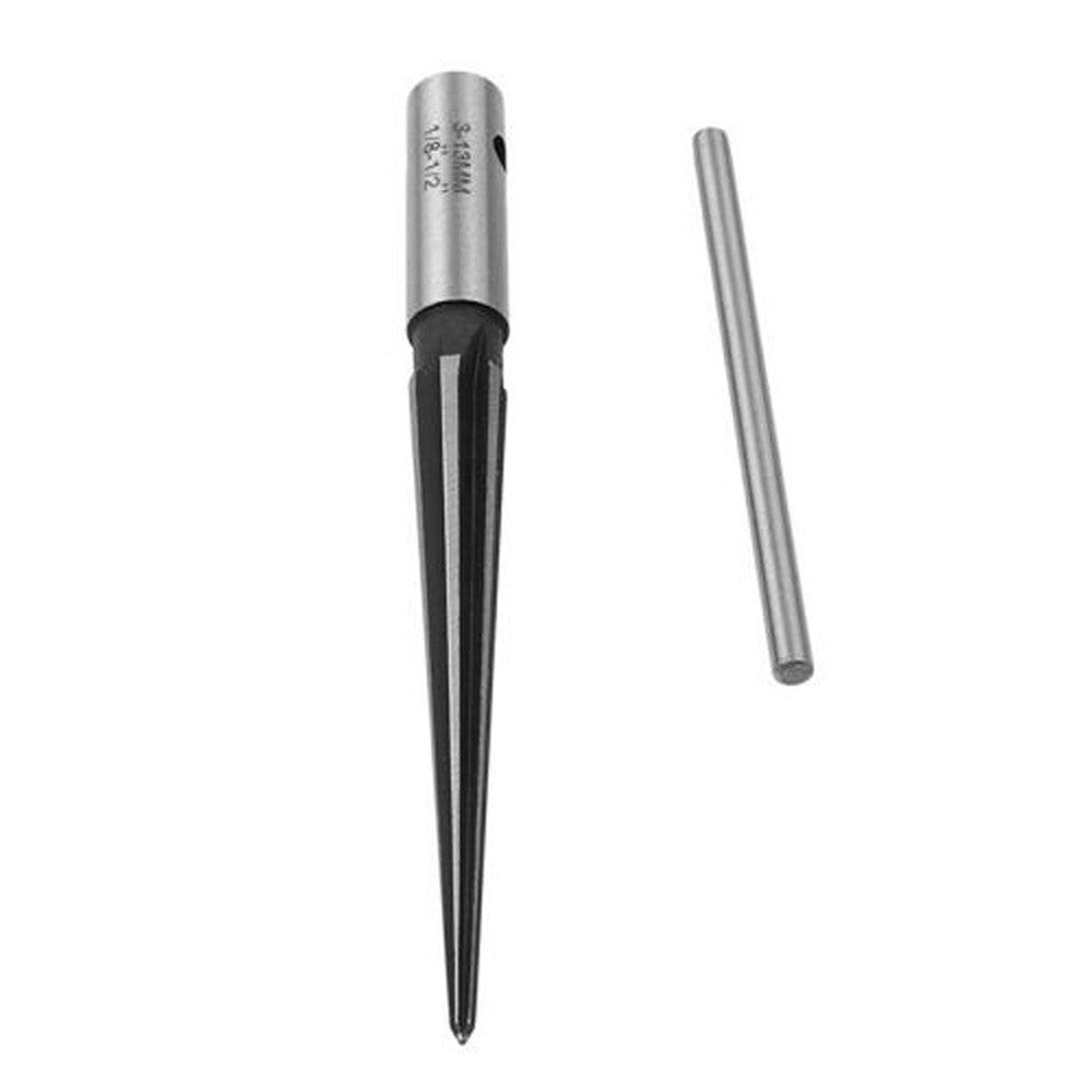 T-Handle 6-Flute Tapered Bridge Pin Hole Reamer for Acoustic Guitars Woodworking