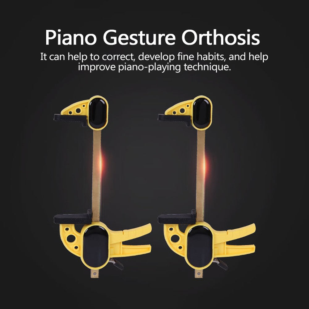Piano Gesture Corrector Orthoses: Finger Straightener & Wrist Brace for Beginners