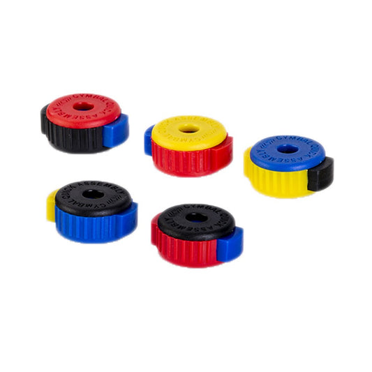 5 Pack Quick-Set Cymbal Mate Quick Release Drum Accessories Kit, Random Color