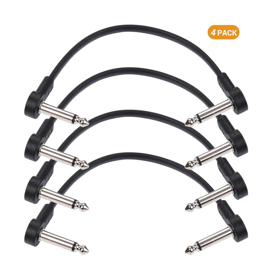 Ggiant AC-8 Guitar Pedal Patch Cables, 6-Inch Length