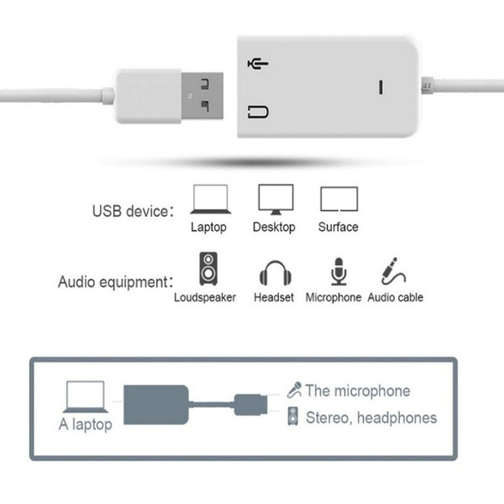 V8S Live Streaming Microphone and Sound Adapter for Phone and Laptop