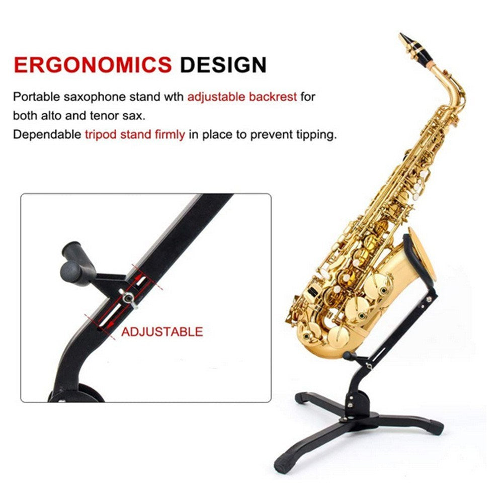 Saxophone Stand for Alto Tenor - Instrument Display and Accessories