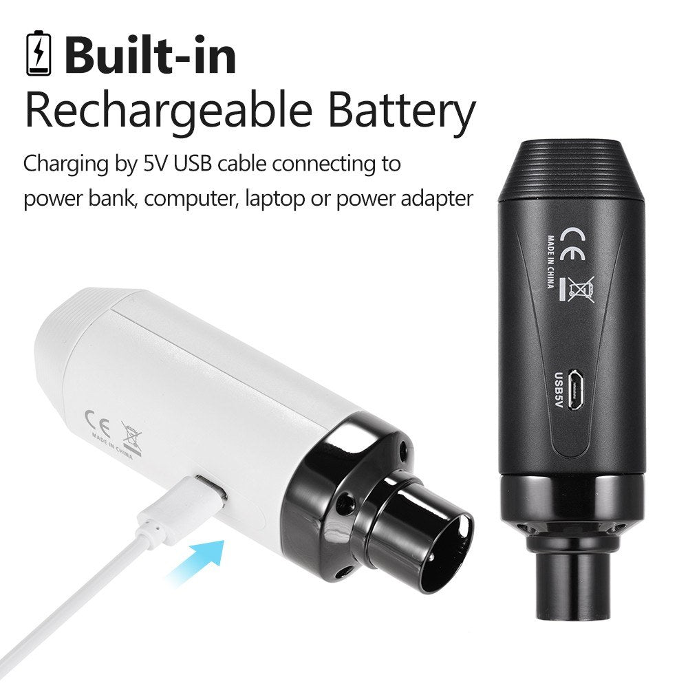 AROMA ARC1 Wireless Microphone Transmission System (Transmitter & Receiver)