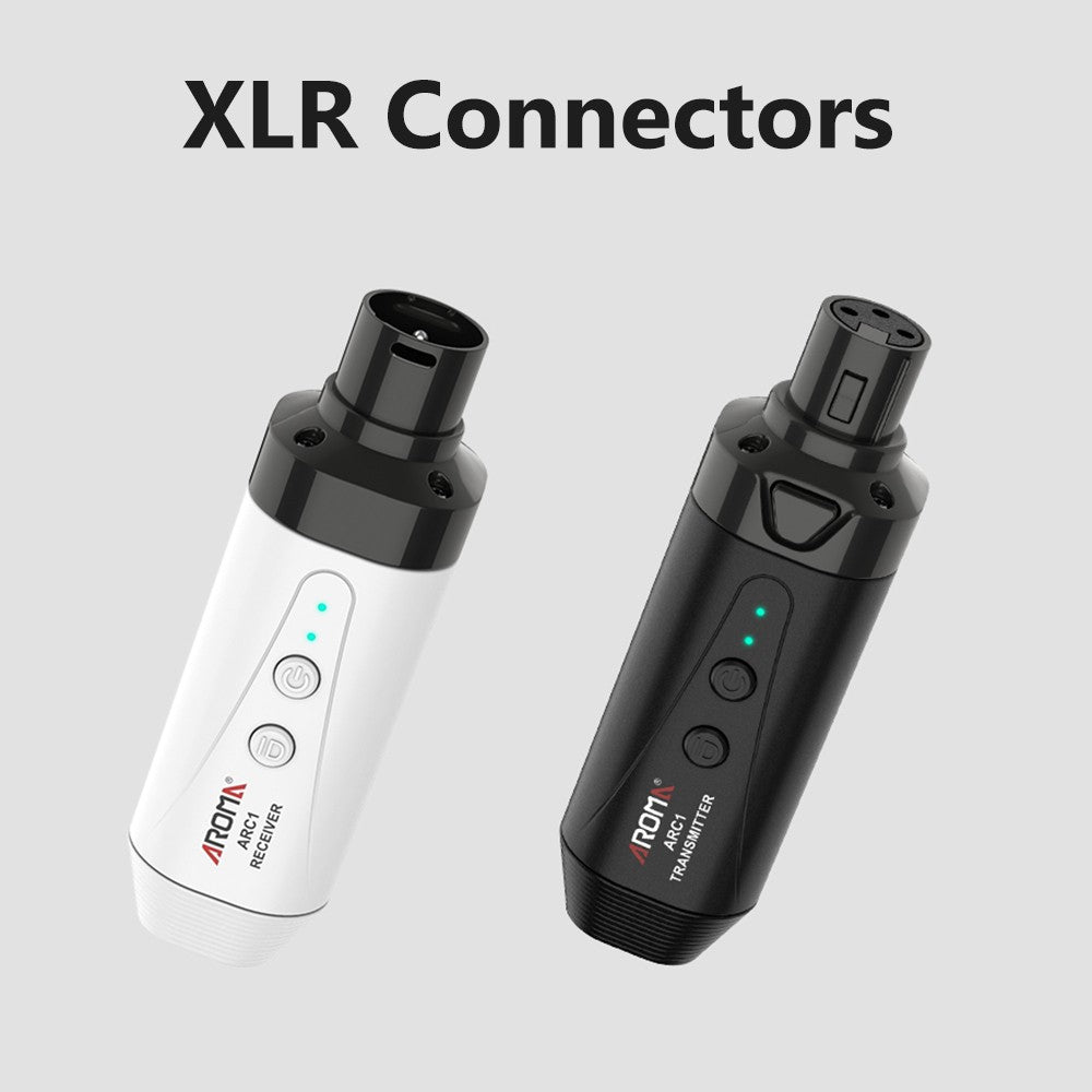 AROMA ARC1 Wireless Microphone Transmission System (Transmitter & Receiver)