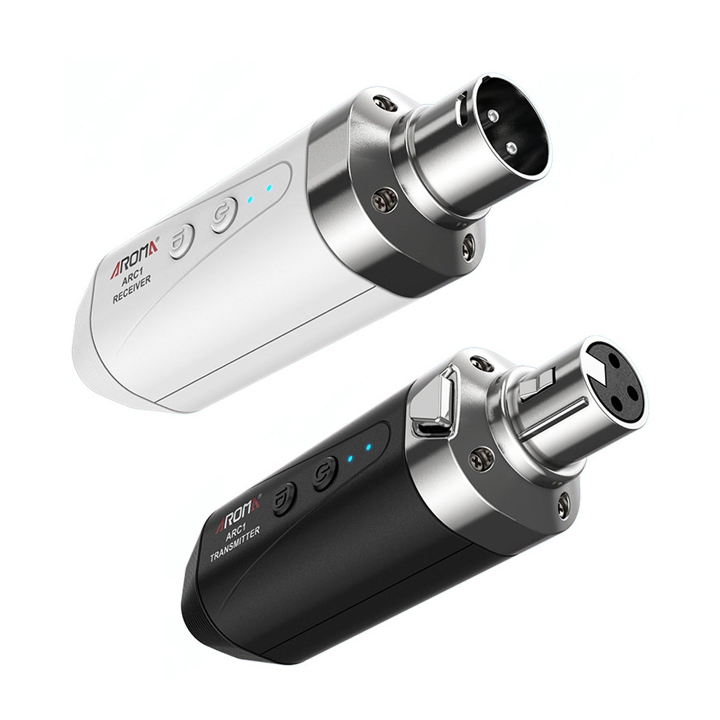 AROMA ARC1 Wireless Microphone Transmission System (Transmitter & Receiver)