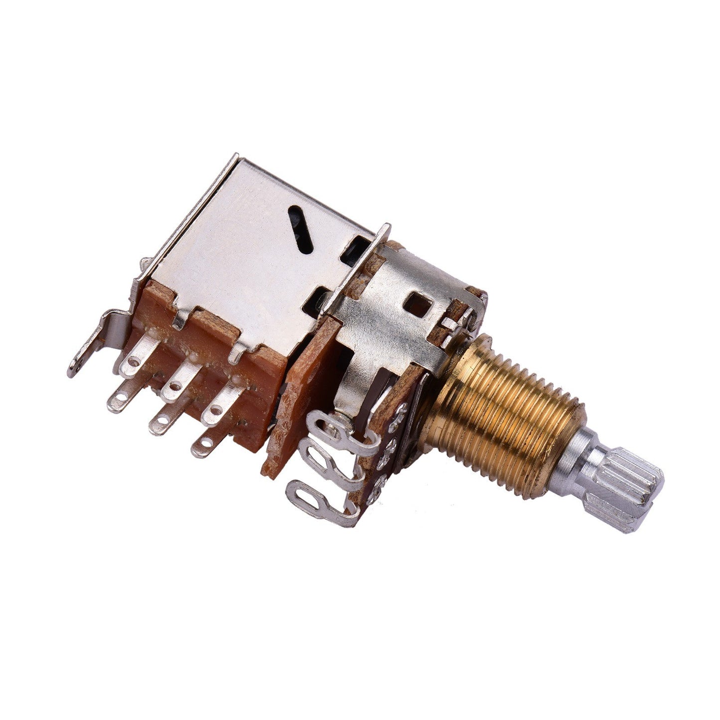 2pcs Push-Pull Electric Guitar Bass Potentiometer Volume Tone Switch Pots