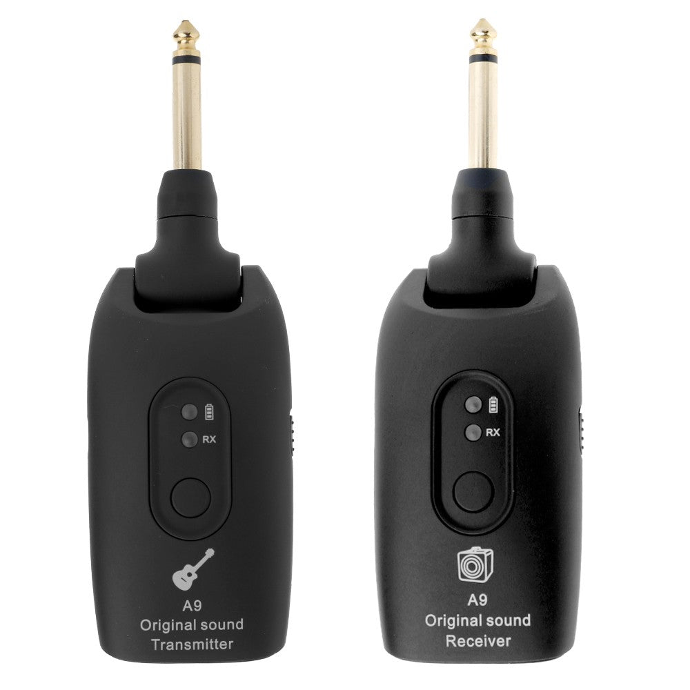 Wireless Guitar Transmitter & Receiver Set for Electric Guitars - 2.4G System