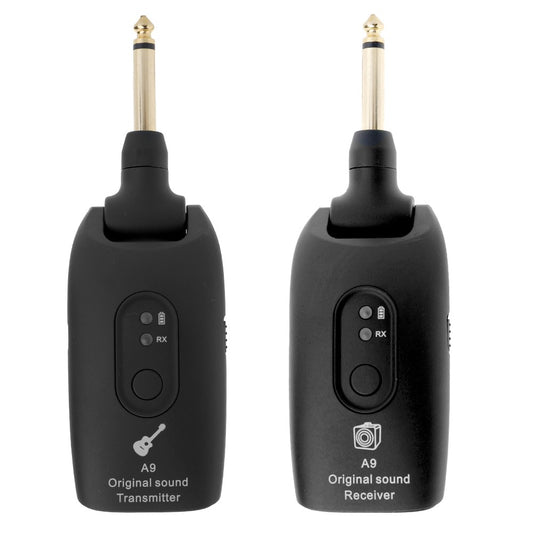 Wireless Guitar Transmitter & Receiver Set for Electric Guitars - 2.4G System