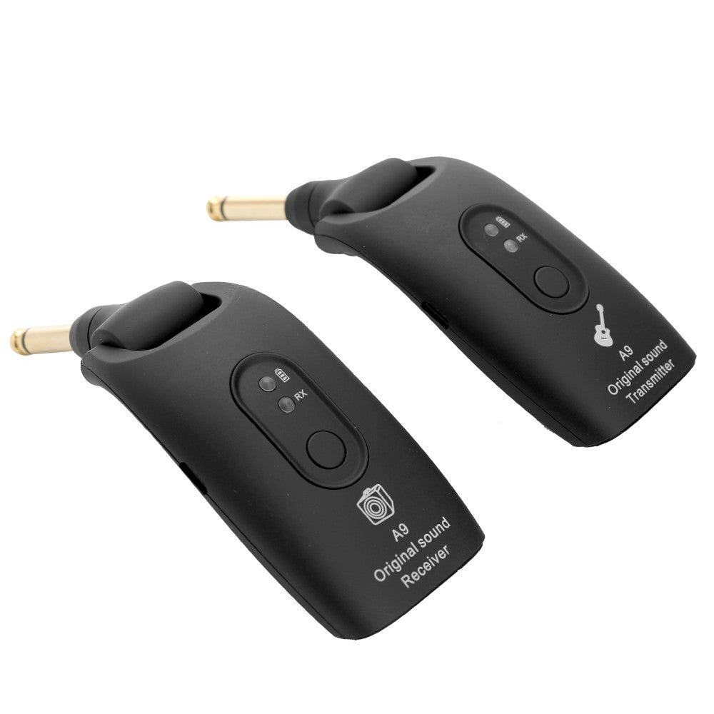 Wireless Guitar Transmitter & Receiver Set for Electric Guitars - 2.4G System