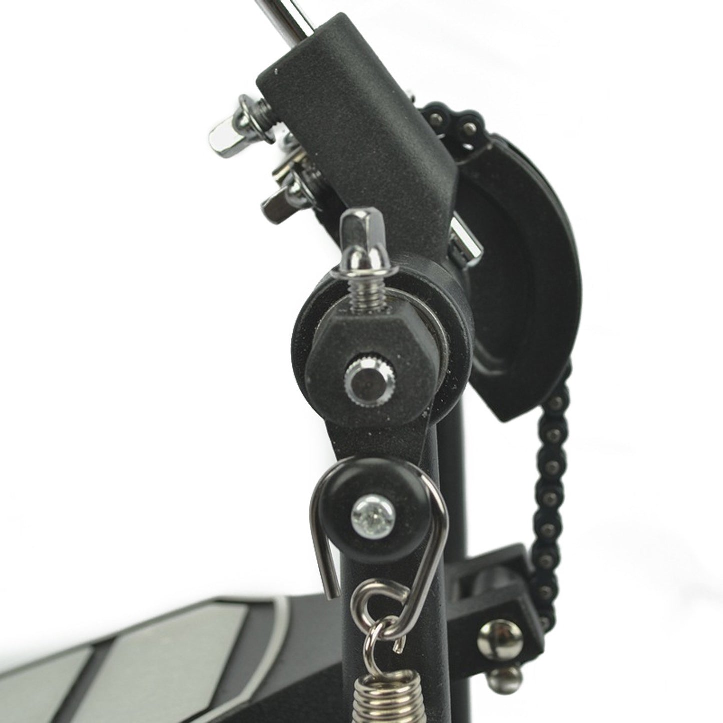 Aluminum Alloy Single Drum Pedal with Wool Beater