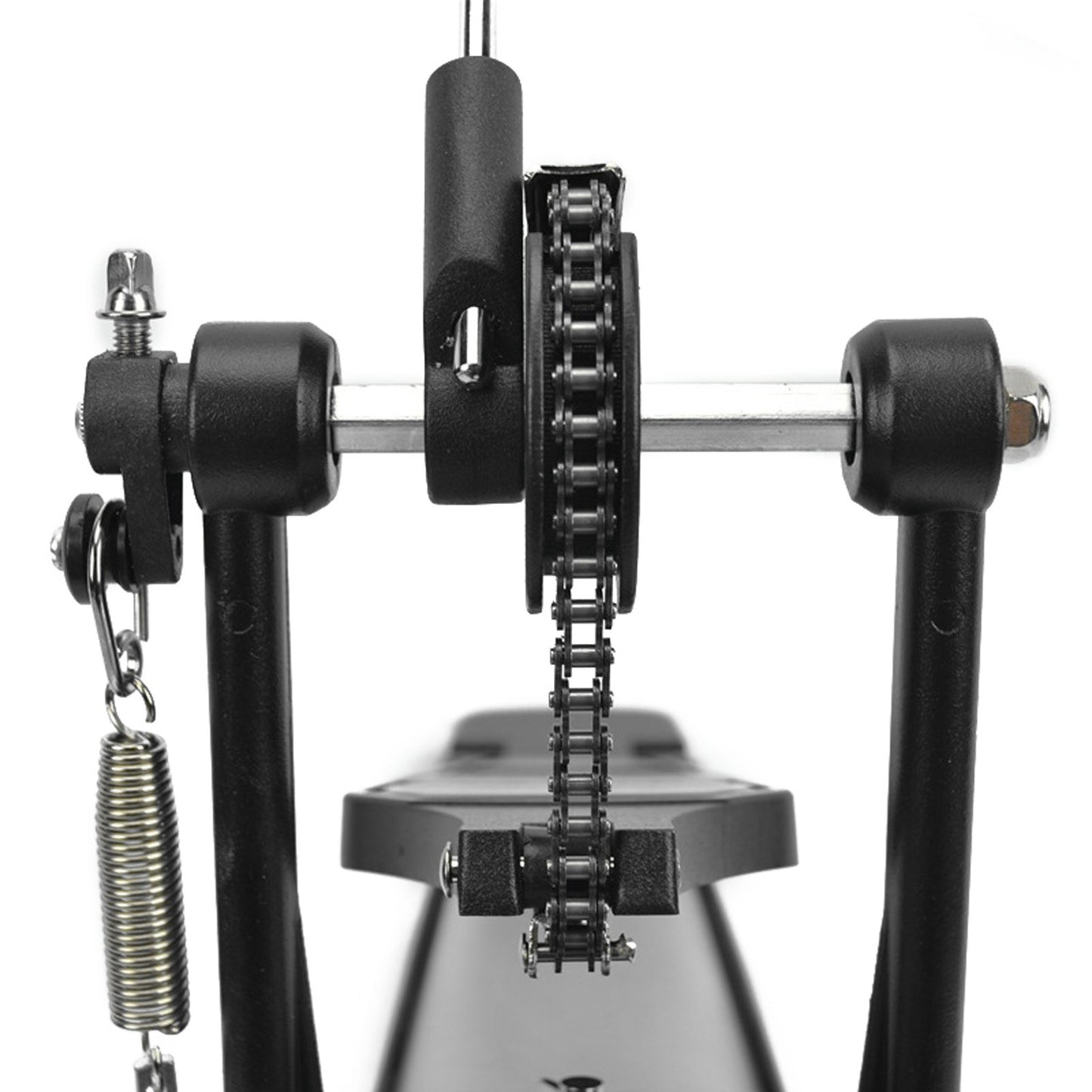 Aluminum Alloy Single Drum Pedal with Wool Beater