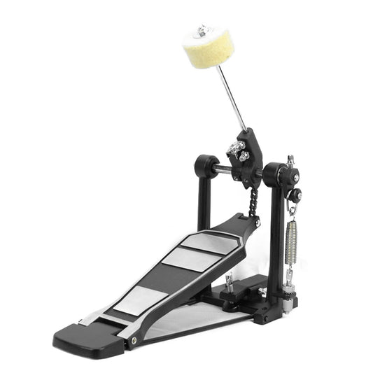 Aluminum Alloy Single Drum Pedal with Wool Beater