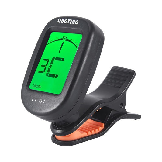 LINGTING LT-01 360° Rotatable Mini Clip-On Digital Tuner