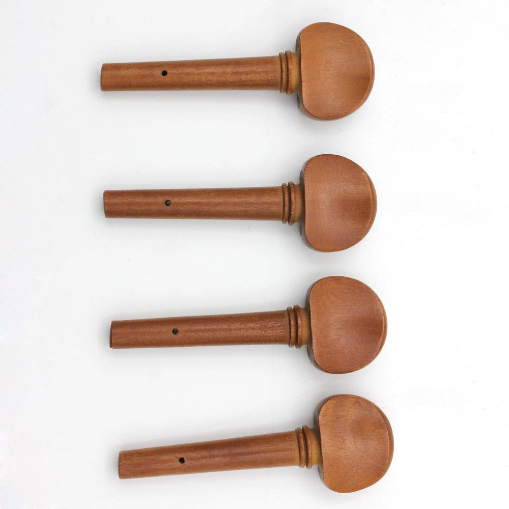 4pcs 4/4 Violin Tuning Pegs Jujube Wood Replacement Set