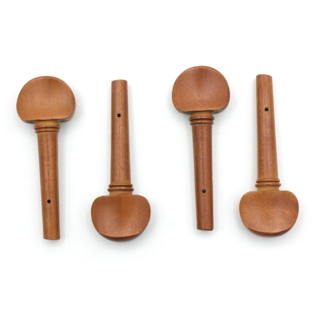 4pcs 4/4 Violin Tuning Pegs Jujube Wood Replacement Set