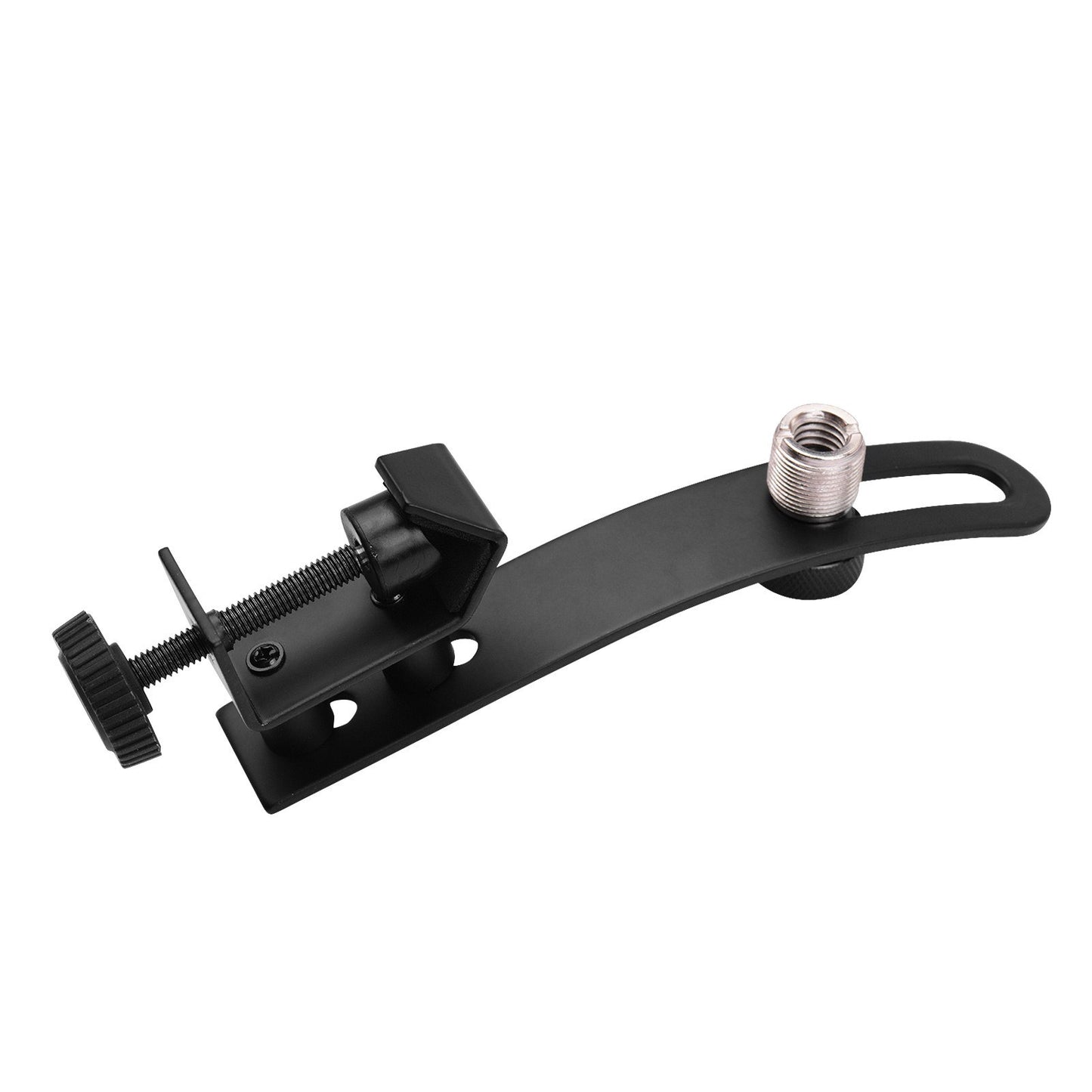 Shockproof Adjustable Groove Gear Drum Rim Microphone Clamp