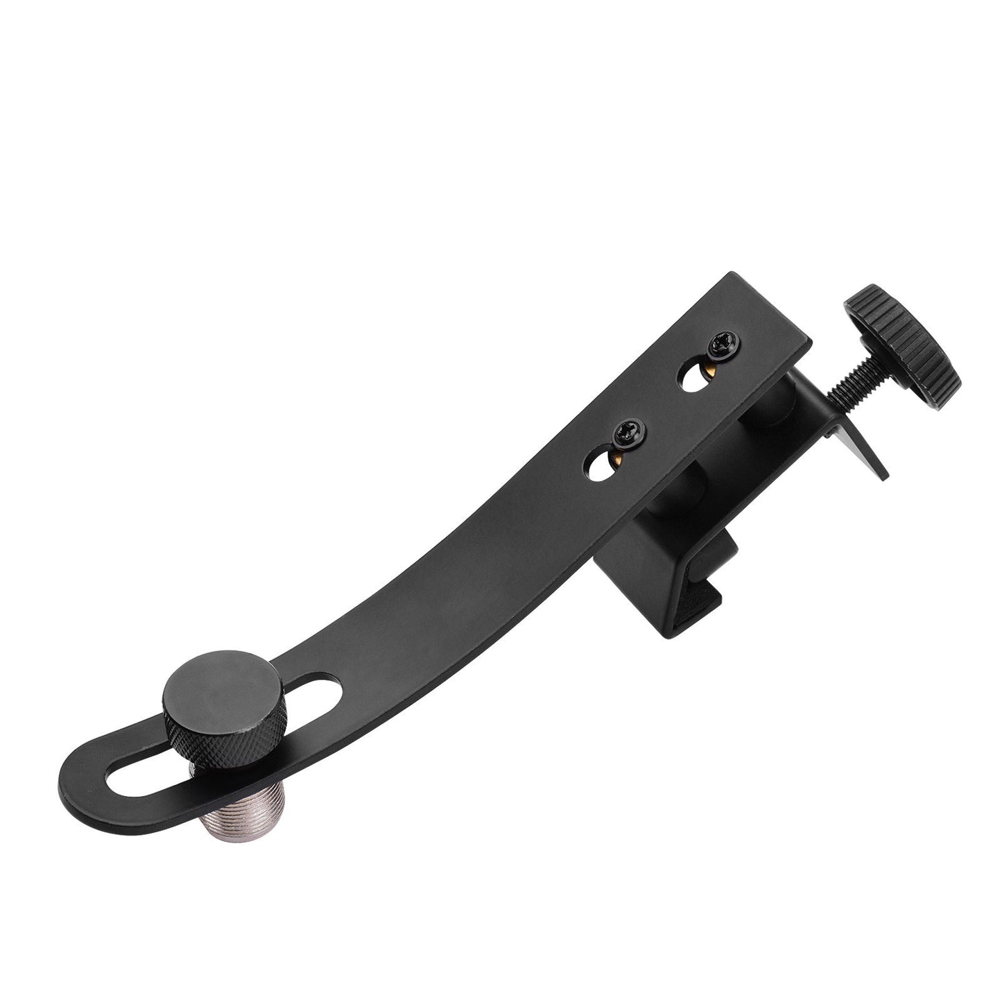 Shockproof Adjustable Groove Gear Drum Rim Microphone Clamp