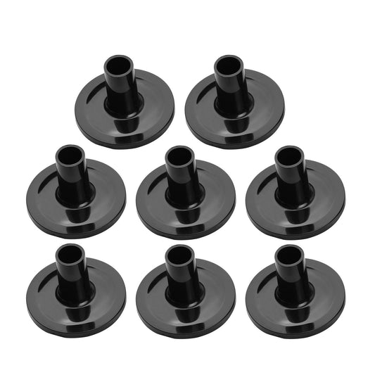 8-Piece Drum Cymbal Sleeves Set - Instrument Accessory Replacement