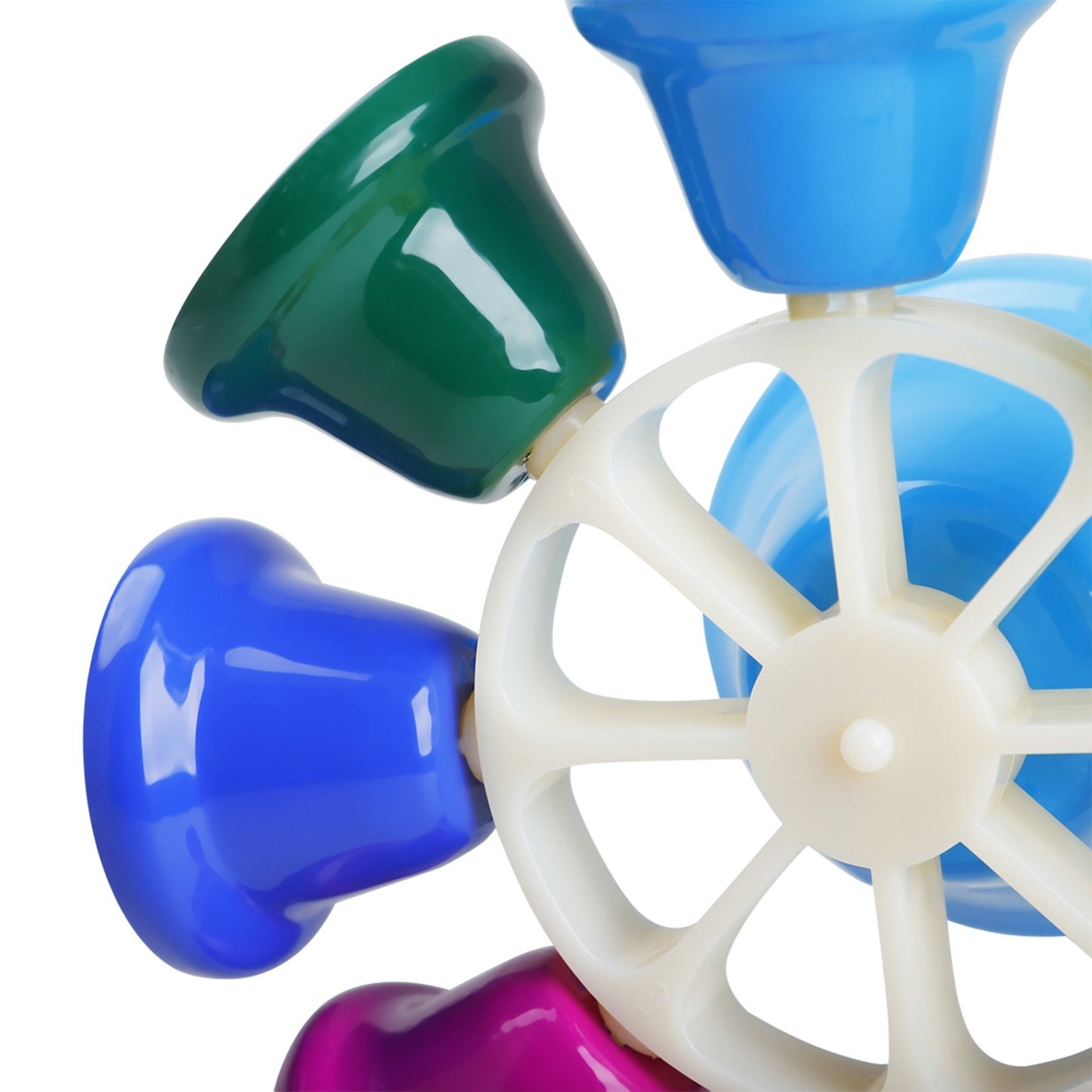 8-Note Hand Bell Percussion Instrument Musical Toy with Stick