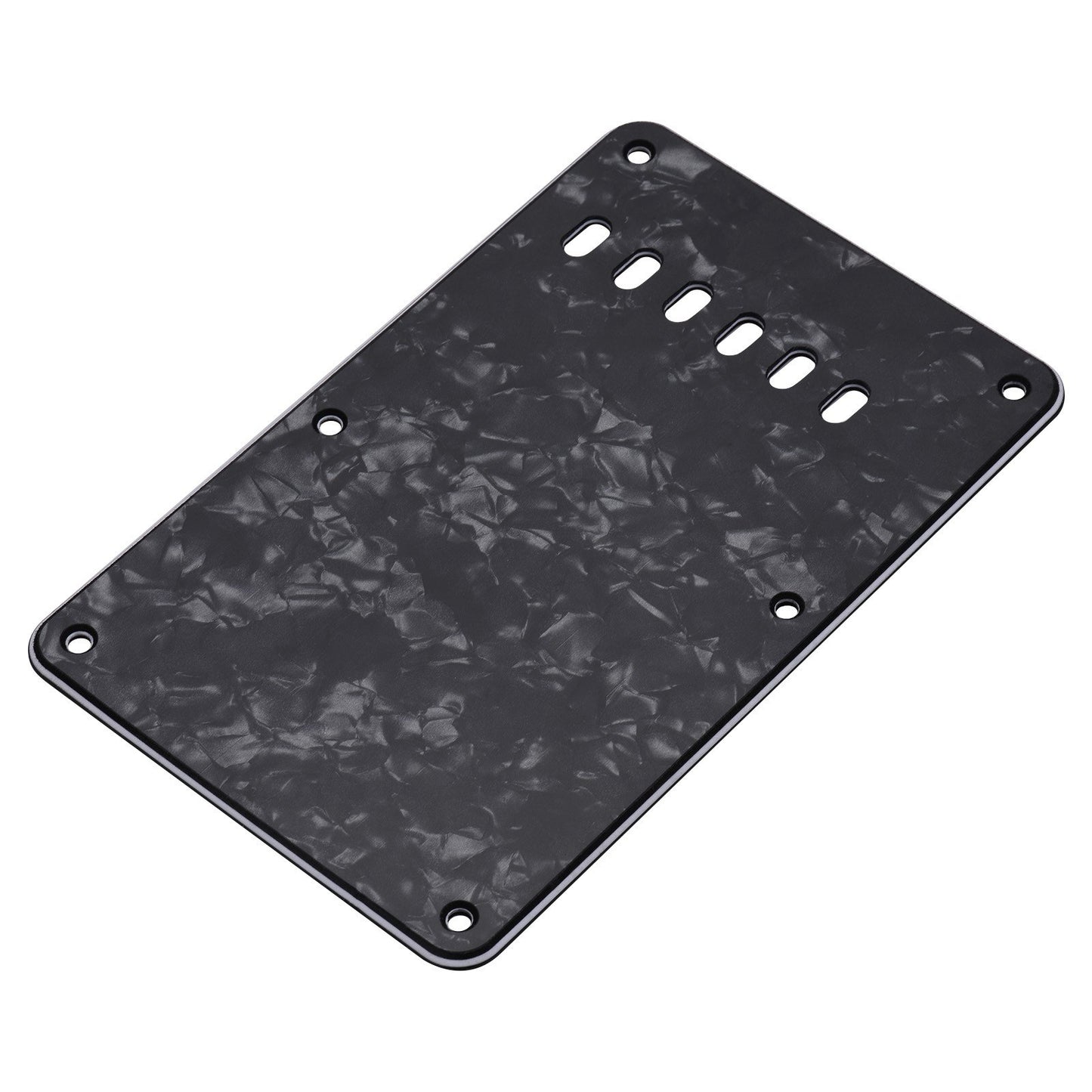 3-Ply Guitar Tremolo Backplate Cover for ST Electric Guitar - 6 Holes Replacement