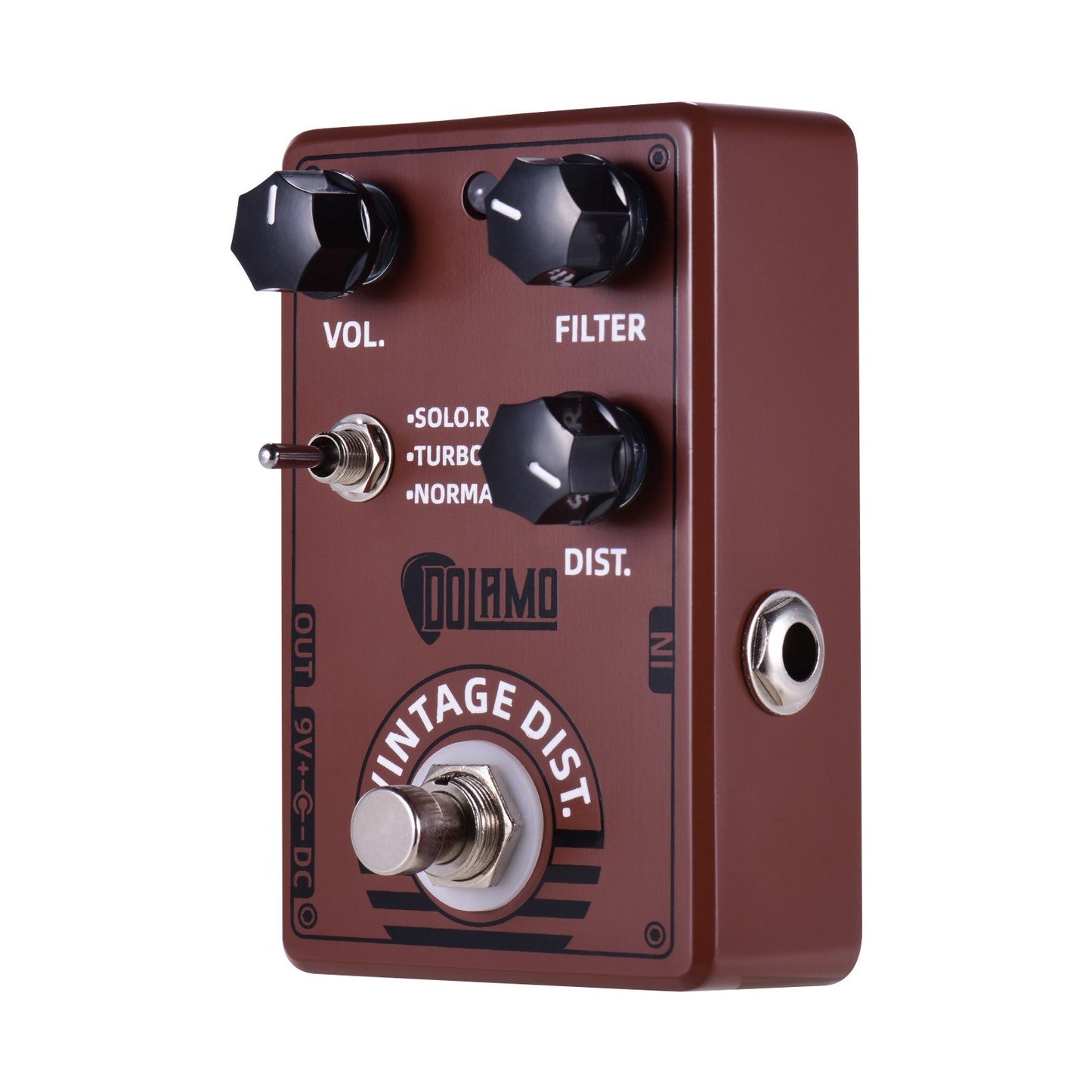 Vintage Distortion Guitar Effect Pedal - Dolamo D-11