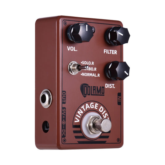 Vintage Distortion Guitar Effect Pedal - Dolamo D-11