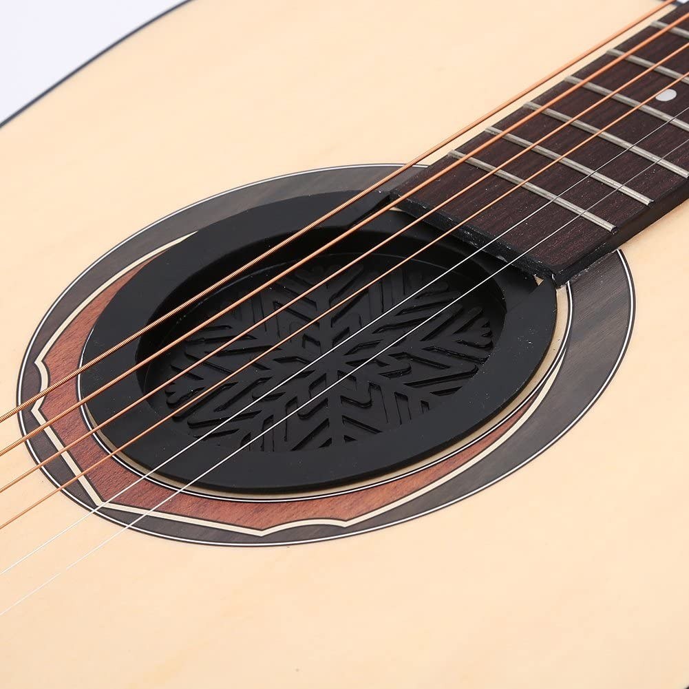 Acoustic Guitar Sound Hole 11cm Mute Muffler Accessory Set