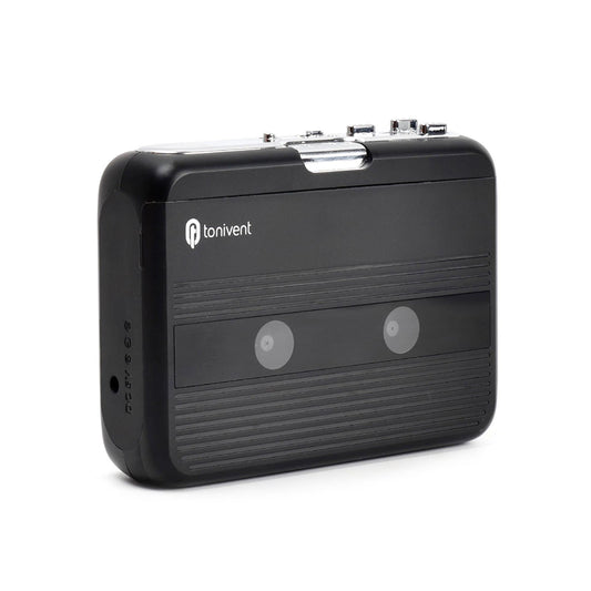 Portable Cassette Player & Tape Recorder with FM Radio and 3.5mm Headphone Jack