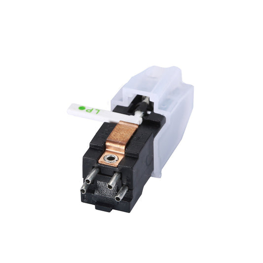 Turntable Phonograph Dual Stereo Cartridge with Dual Side Ruby Sapphire Stylus Needle for LP/78 Vinyl Record Player Accessory Replacement