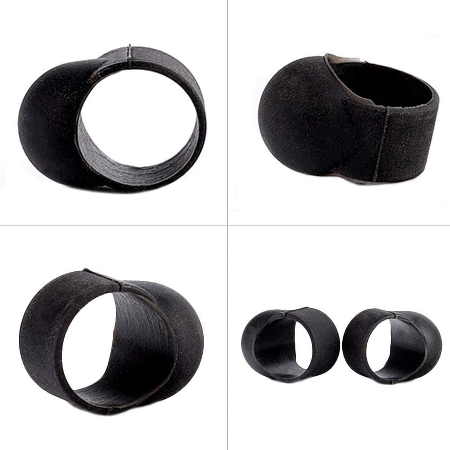Steel Tongue Drum Finger Sleeve Set - 4 Pack for Percussion Instruments
