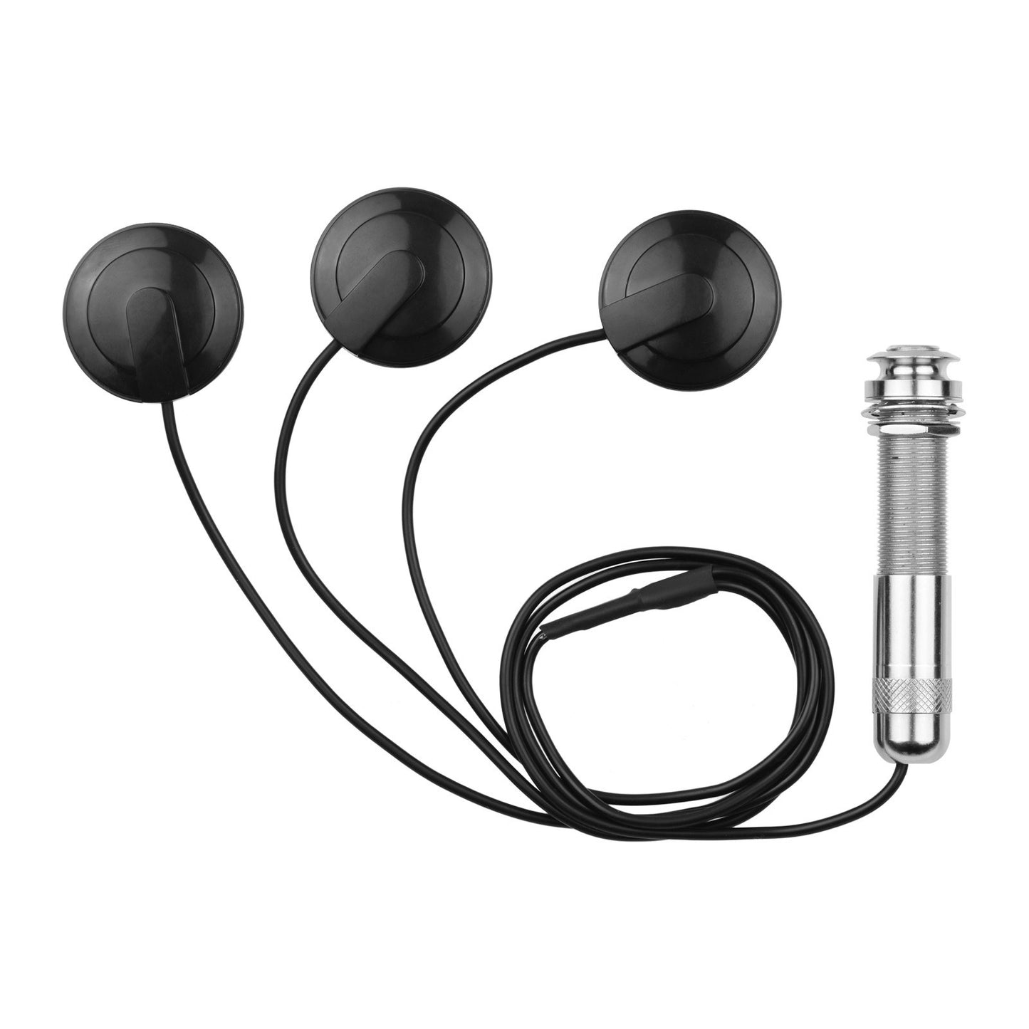 Mini Acoustic Guitar Transducer Pickup with 3.0m Adhesive Cable