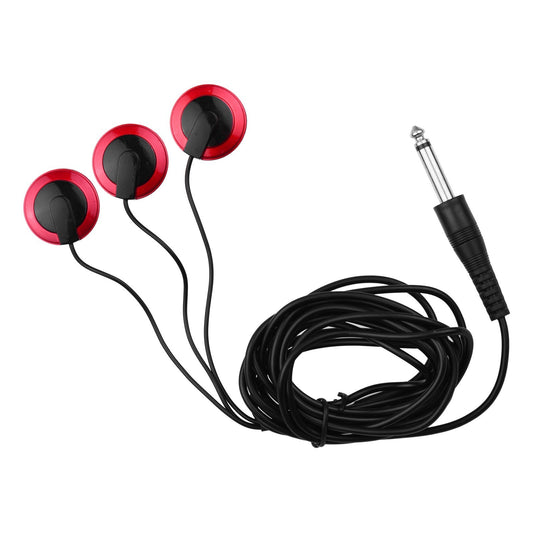 Mini Acoustic Guitar Transducer Pickup with 3.0m Adhesive Cable
