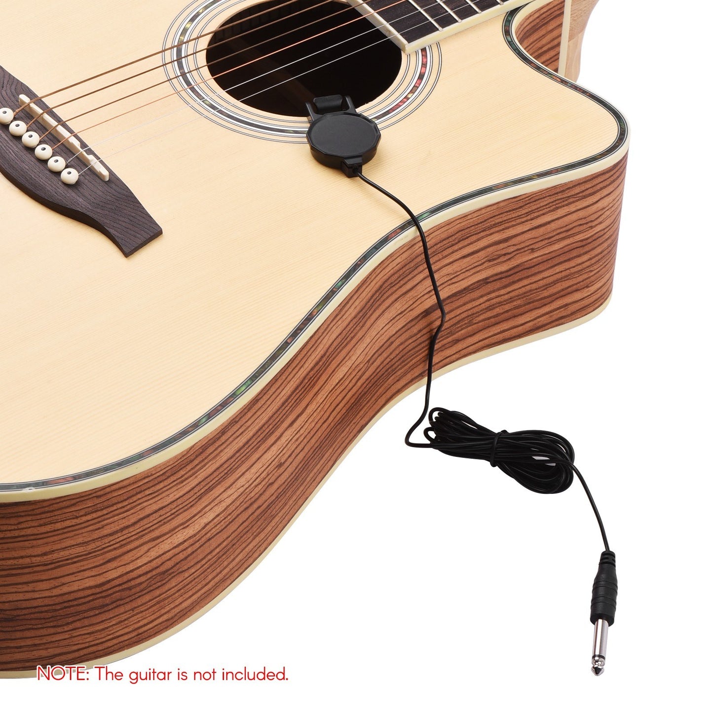 Mini Clip-on Instrument Transducer Guitar Pickup
