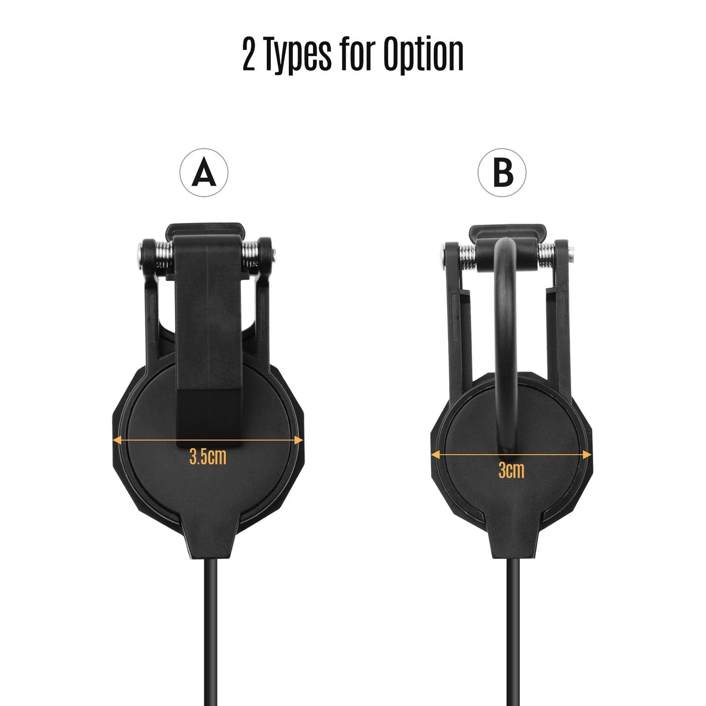 Mini Clip-on Instrument Transducer Guitar Pickup