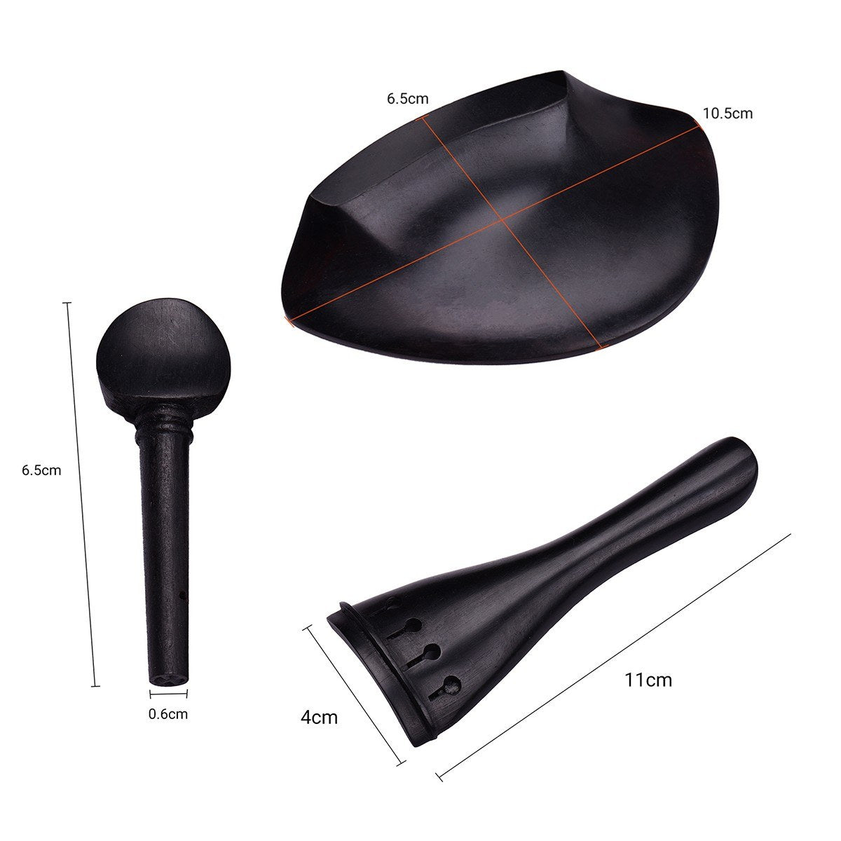 Full Size 4/4 Violin Accessory Kit
