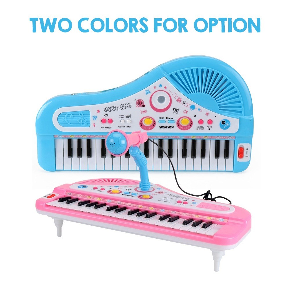 37-Key Electronic Kids Piano Keyboard Toy - Musical Instrument