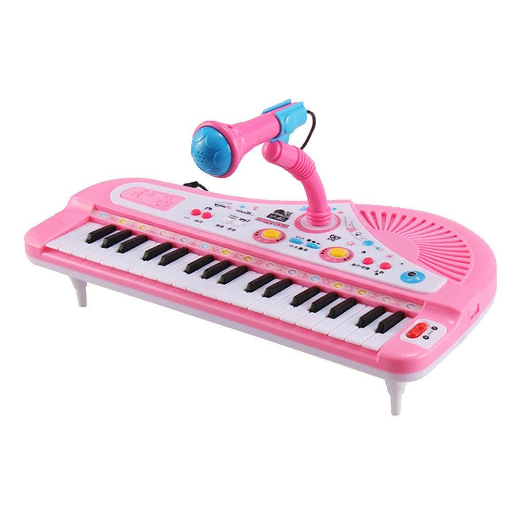 37-Key Electronic Kids Piano Keyboard Toy - Musical Instrument