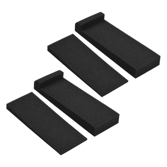 2-Pack High-Density Acoustic Foam Pads (27x10cm) for Studio Monitor Speakers